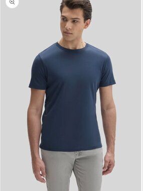 Robert Barakett Navy 100% Cotton Tee XXL